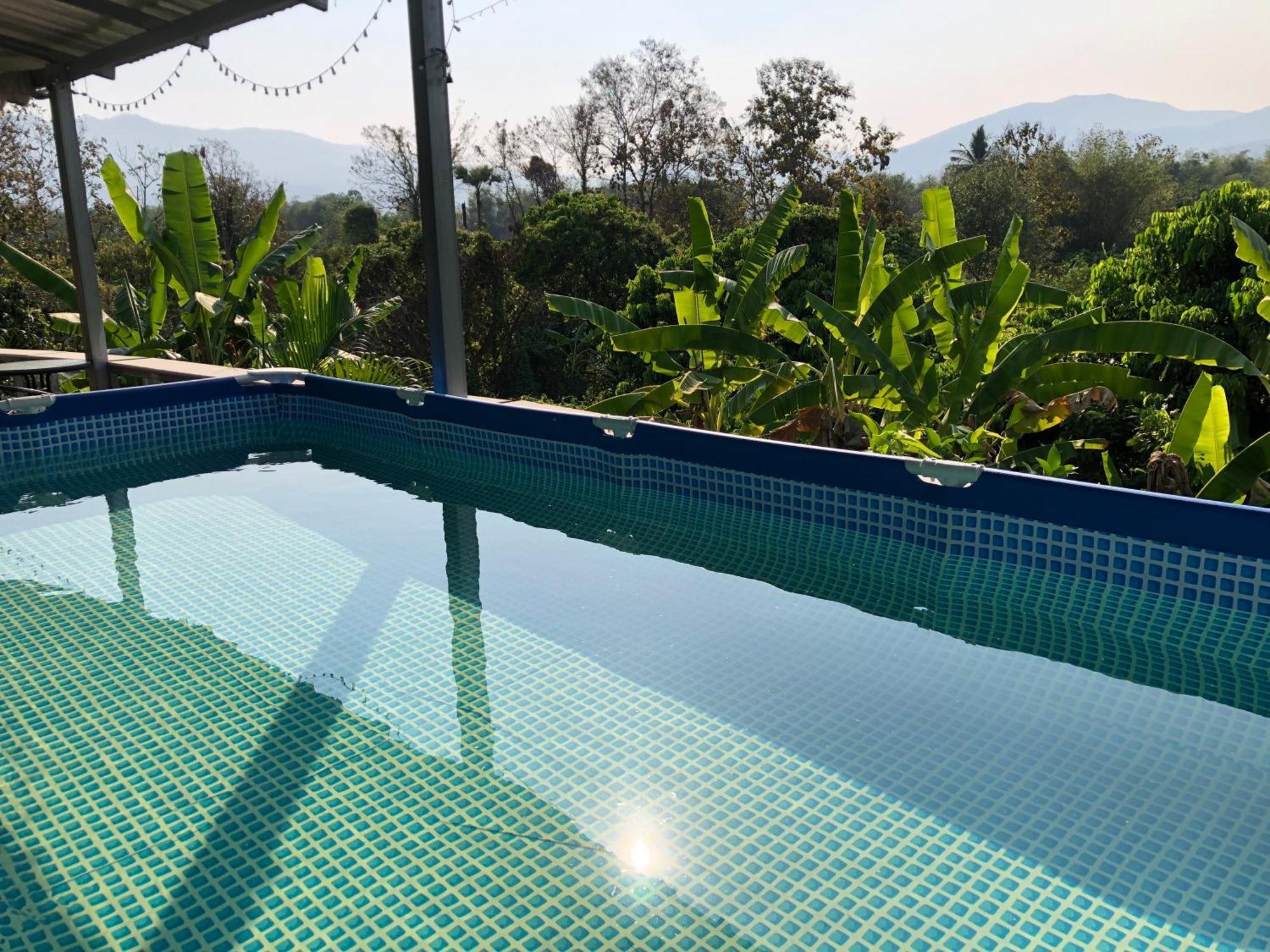 โรงแรมแสนดีเพลส เมาเท่นวิว จอมทอง Exterior foto