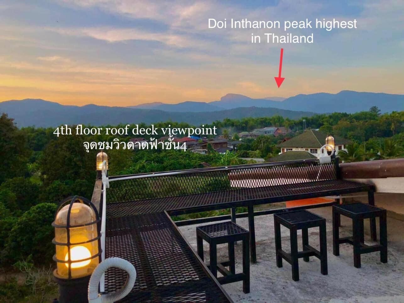 โรงแรมแสนดีเพลส เมาเท่นวิว จอมทอง Exterior foto