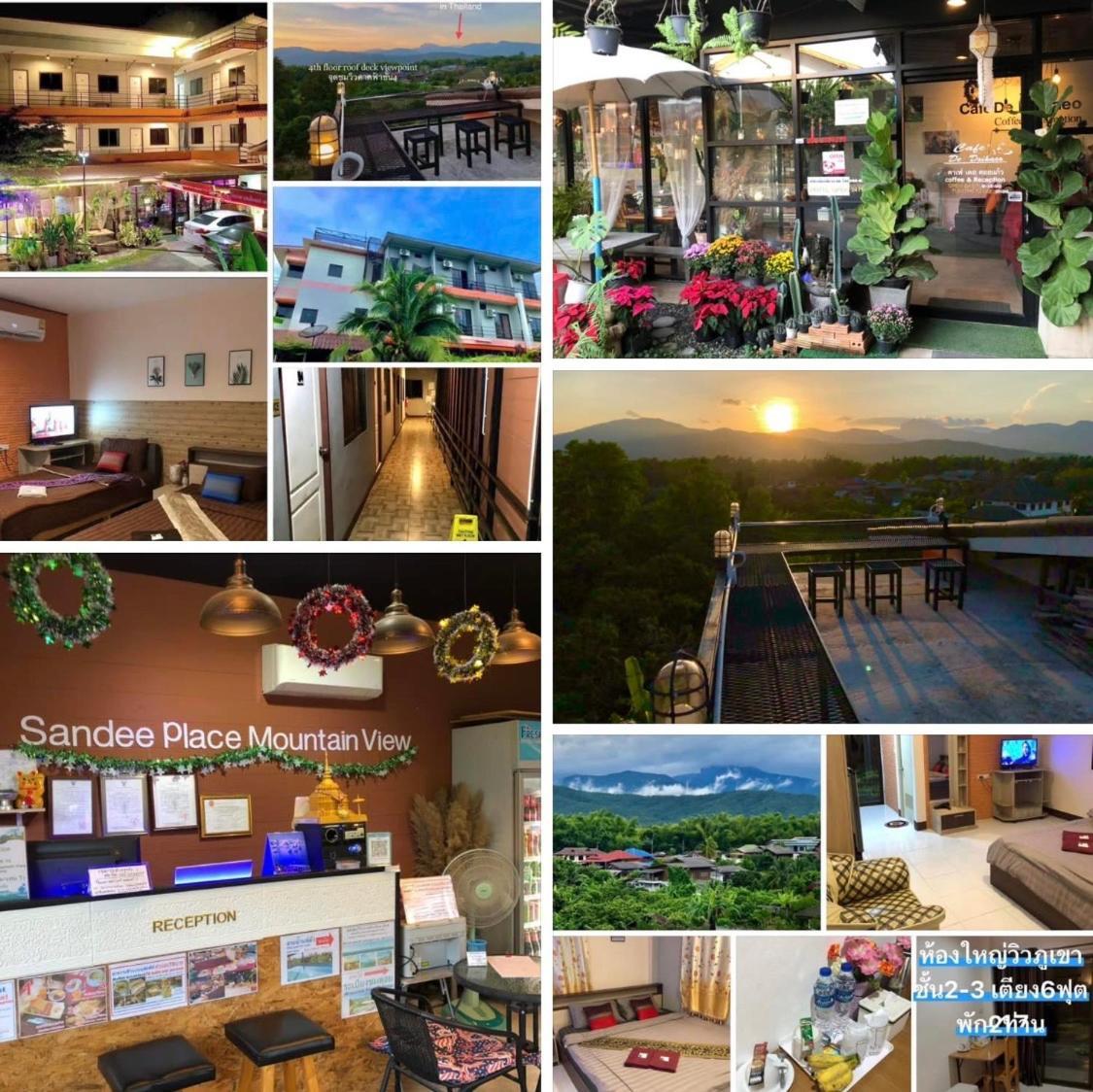 โรงแรมแสนดีเพลส เมาเท่นวิว จอมทอง Exterior foto